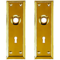 Trim Plate, 2 1/4in. x 7in. Polished Brass