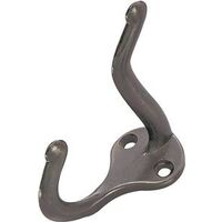 Antique Nickel Coat & Hat Hook