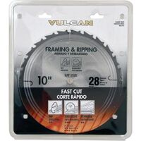 Fast Cut Carbide Circular Saw Blade, 10in. x 28 Teeth