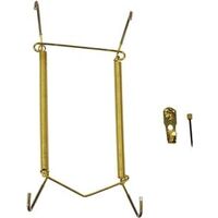 Plate Hanger, 7"-10" Brass