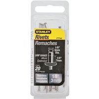 stainless steel rivet, 1/8in. x 1/4in.