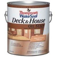 deck & house oil stain, sierra brown 1 gal