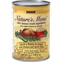 evolve dog food, 10 oz chicken pasta