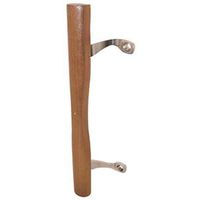 wood patio door handle