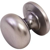 1 1/4in. satin chrome knob