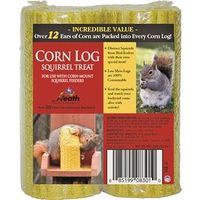 squirrel treat corn log