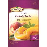MRS WAGES SPICED PEACHES FRUIT MIX 7.4OZ