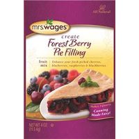 MRS WAGES FOREST BERRY PIE FILLING MIX 4OZ