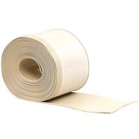 vinyl wall base, 2.5in. x 20 almond