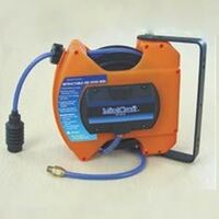 retractable air hose reel, 1/4in.