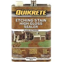 concrete etching stain sealer, high gloss 1 gal