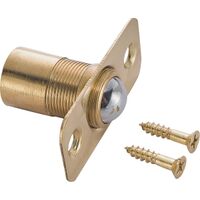 Ball Catch with Round Corner, Brass