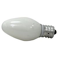 Osram Sylvania 13553 Incandescent Lamp, 4 W, 120 V, C7, Candelabra Screw E12, 3000 hr