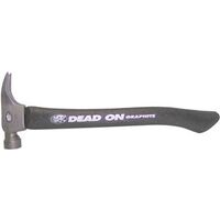 Dead On Graphite Curved Handle Claw Hammer, 21 Oz 18in.