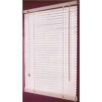 9796731 - 43"WX64"H FAUX WOOD BLINDS WHT