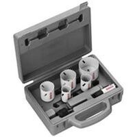 electrician holesaw set, 6 pc