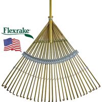 Reinforced Bamboo Rake, 30"