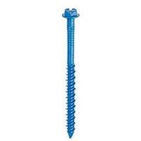 Hex Head Masonry Screws, 1/4in. x 1 3/4in. 8 Pk
