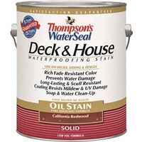 Deck & House Oil Stain , California Redwood 1 Gal