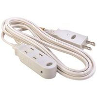 EXTENSION CORD SAFETY WHT 12FT