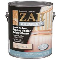 zar quick dry polyurethane, satin 1 gal