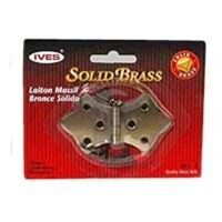 1 3/4in. x 3in. decorative hinge antique brass