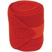 horse bandage polo wrap, 5in. red