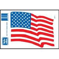self stick u.s. flag decal  
