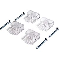 Heavy Duty Mirror Holders, 1" x 1"