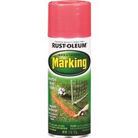 indoor outdoor marking spray paint, 12 oz fluorescent pink