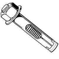 Acorn Nut Sleeve Anchor, 1/4in. x 1 3/8in.