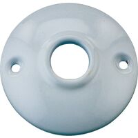 Door Knob Rosette, 2 1/2" White
