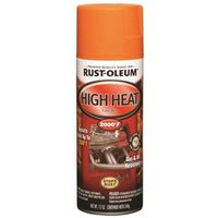 9889866 - HIGH HEAT  FLAT ORNGE 12OZ SPR