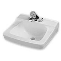 westmont 19in. x 17in. wall hang lavatory white