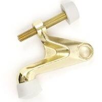 hinge pin door stop, brass
