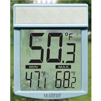 La Crosse WT-62U-TBP Digital Window Thermometer