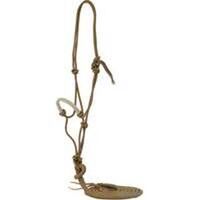 Horse Rope Halter with 12in. Lead, Brown