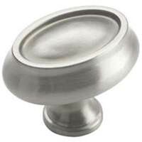 Egg Cabinet Knob, 1 3/8in. Nickel