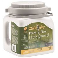 porch & floor interior exterior latex paint, 1 gal satin deep base