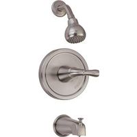 shower faucet, satin nickel