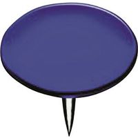 thumb tacks, blue