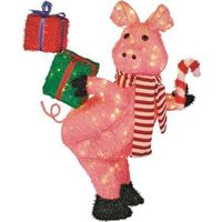 tinsel pig, 30in.