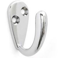 Single Prong Robe Hook, Chrome