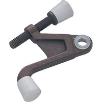 oil rubbed bronze heavy duty hinge pin door stop