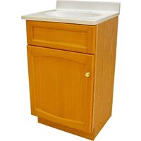 Heartland Vanity, 18in. x 16in. x 30in. Oak