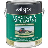 bps tractor & implement enamel, gloss white 1 qt