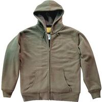 Green Hooded Sweatshirt, Large