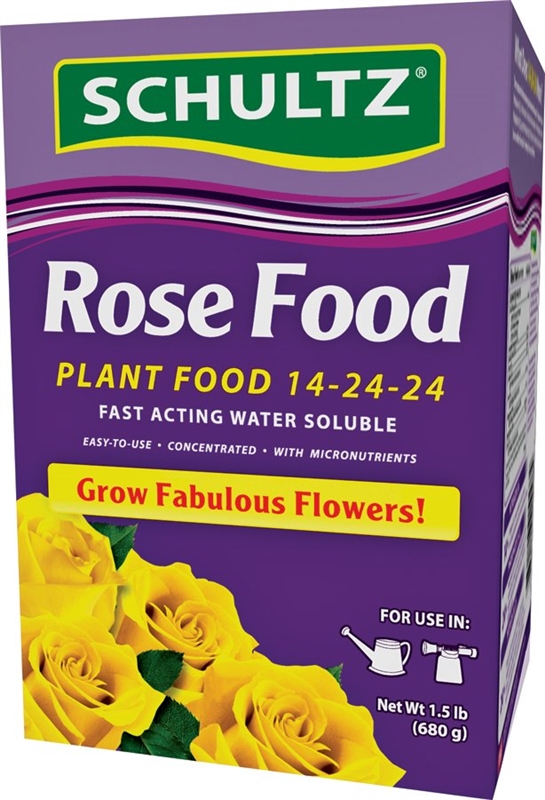 Schultz SPF70220 Fast Acting SlowRelease Rose Fertilizer, 1.5 lb, Powder