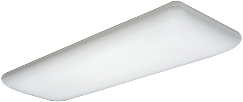 Lithonia Lighting 10642re Fluorescent Wraparound Fixture 4 32 W T8 Lamp 120 V