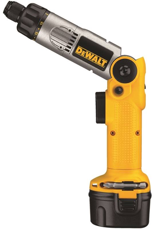 Dewalt DW920K 2 Adjustable Inline Cordless Screwdriver Kit 7.2 V